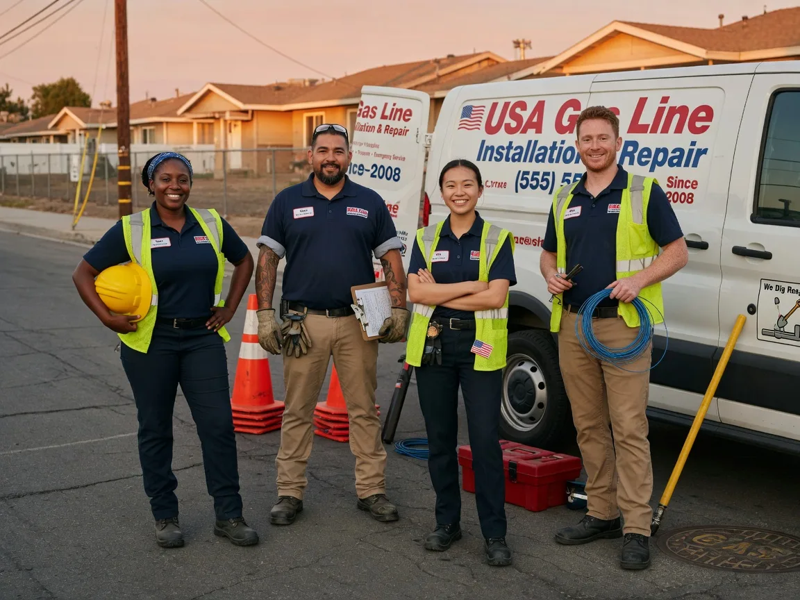 Gas Line Installation company in Elma, WA